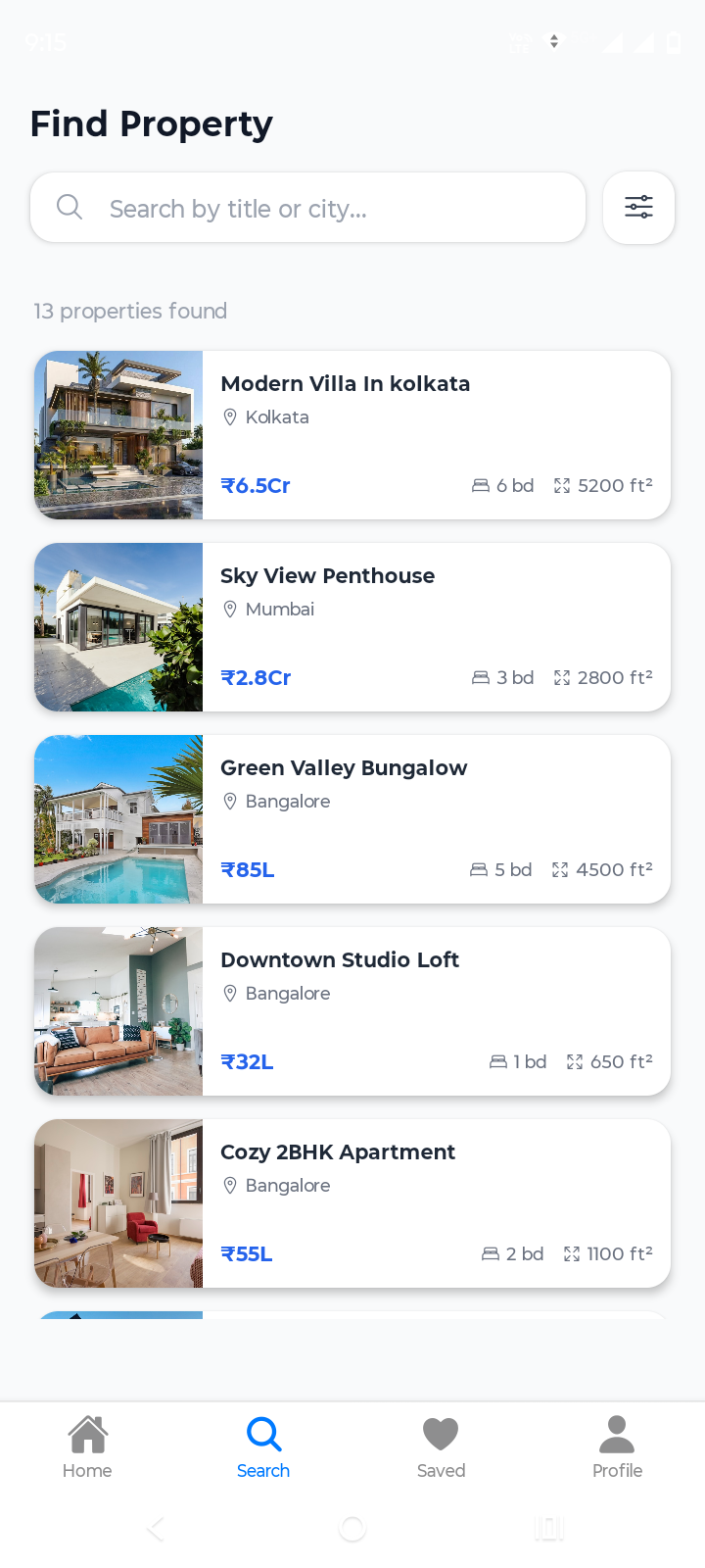 Nestora app screen 3